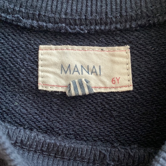 Manai Sweatshirt Boys, Sz 6Y - Picture 5 of 8